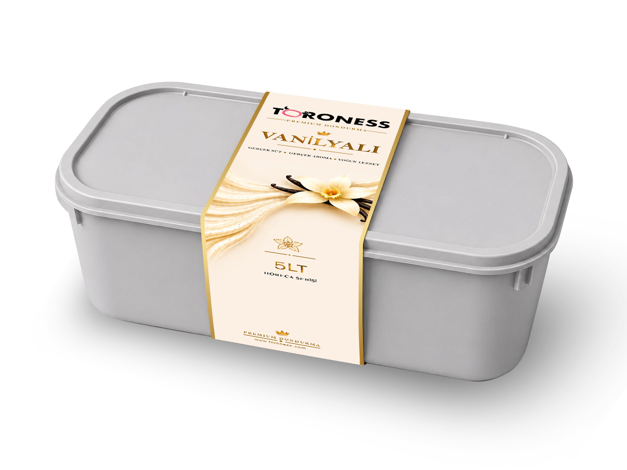 Toroness Vanilya Dondurma 5000 ml Horeca